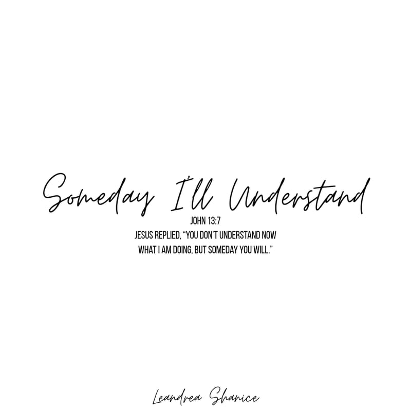 Someday I'll Understand cover art
